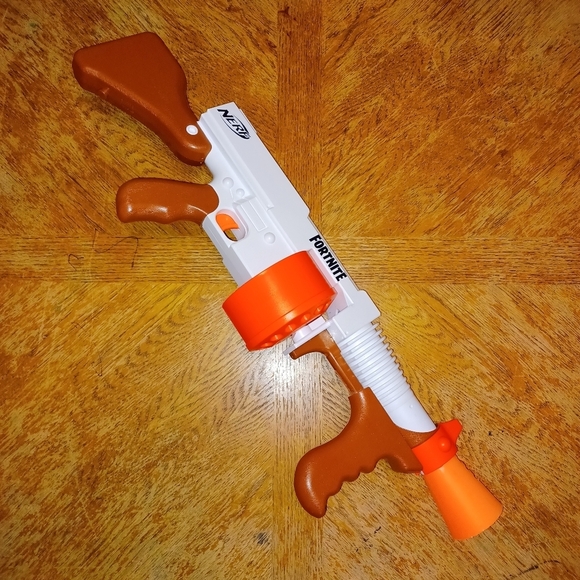 NERF Fortnite Drum Gun DG Blaster Rifle Elite 15 Dart Rotating Drum see pictures - Picture 1 of 4